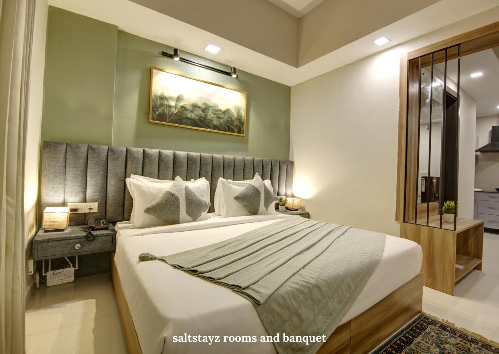 Saltstayz Premier Executive Serviced Apartment - Golf Course Extension Road Gurgaon Exterior foto