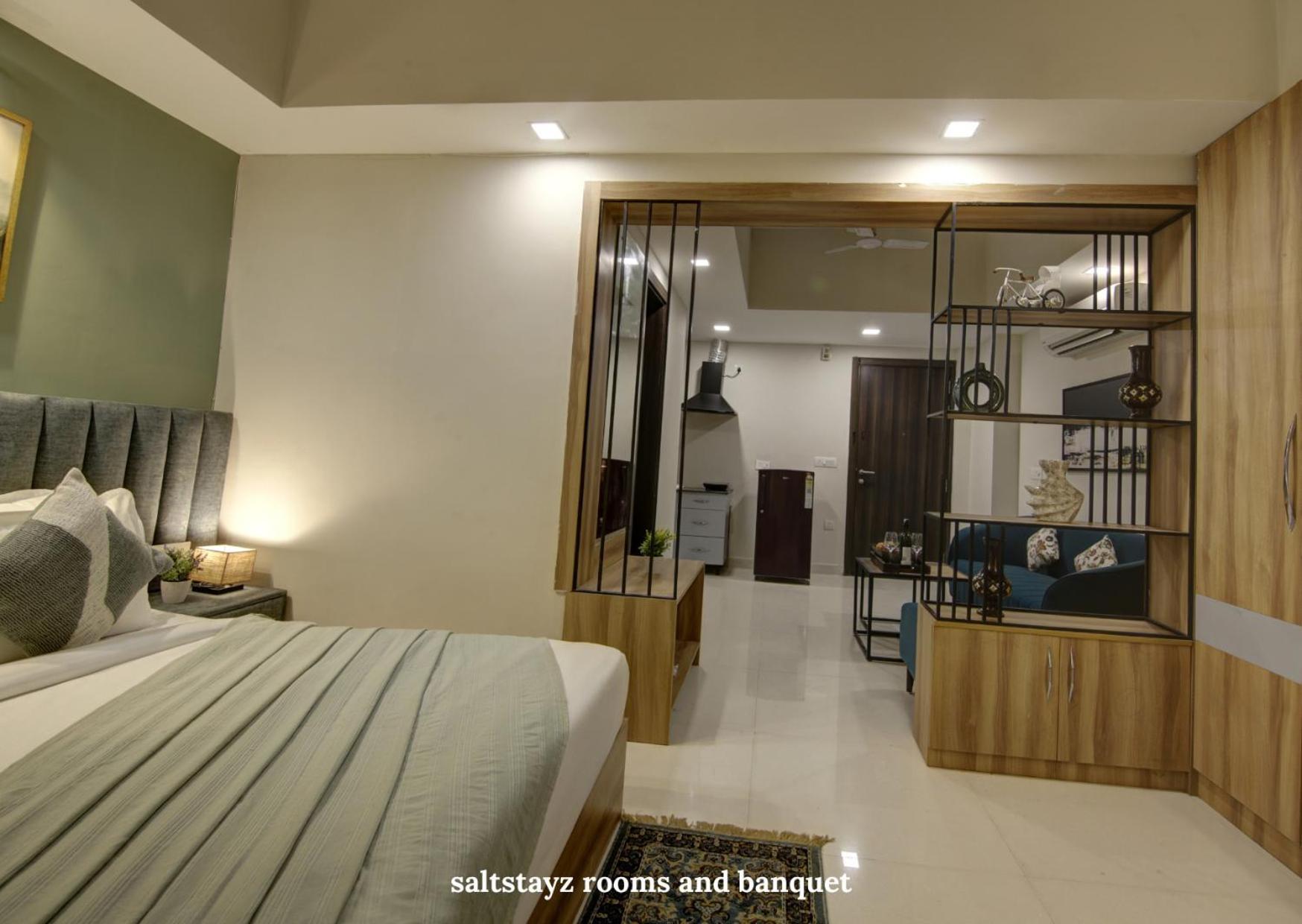 Saltstayz Premier Executive Serviced Apartment - Golf Course Extension Road Gurgaon Exterior foto