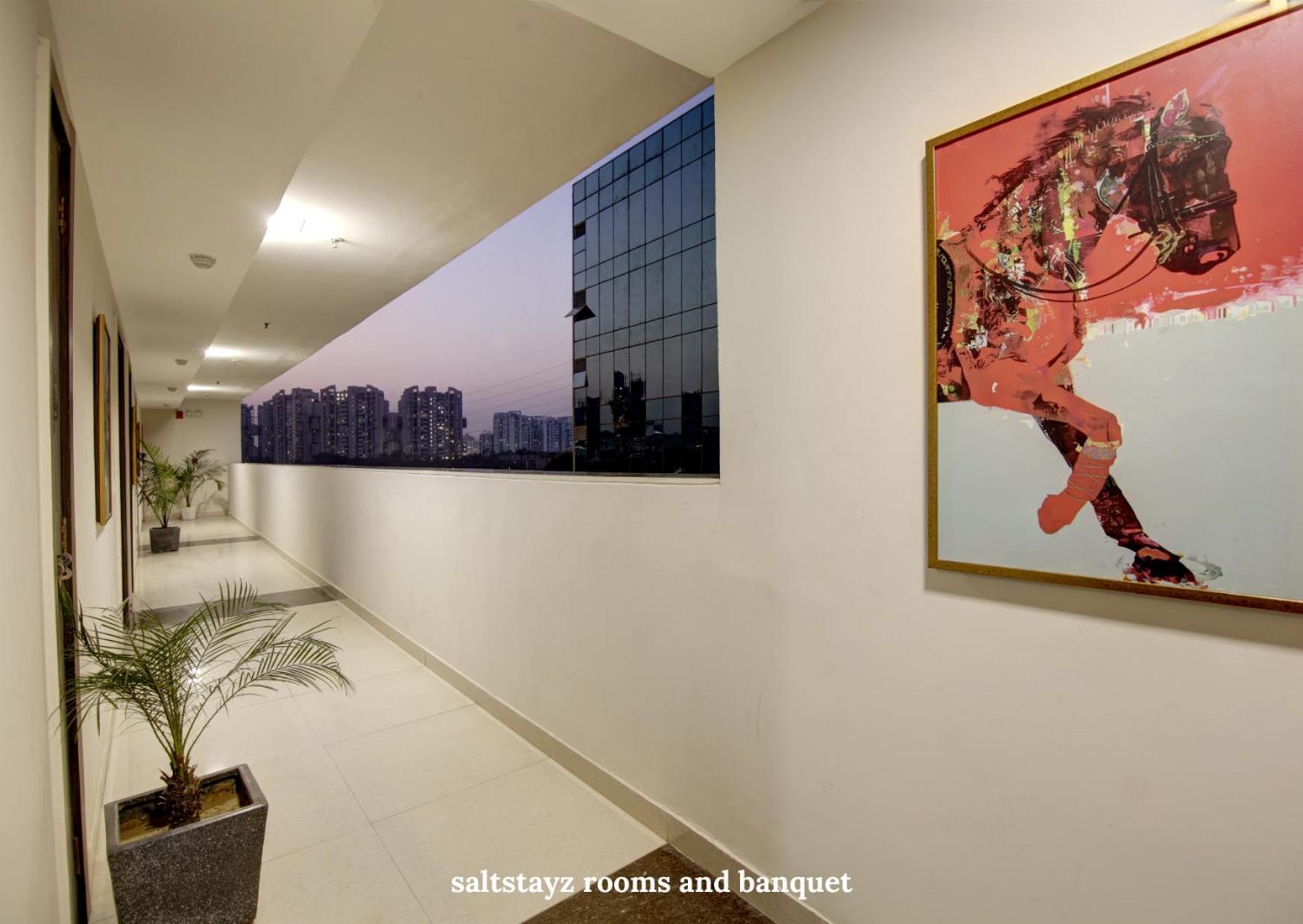 Saltstayz Premier Executive Serviced Apartment - Golf Course Extension Road Gurgaon Exterior foto