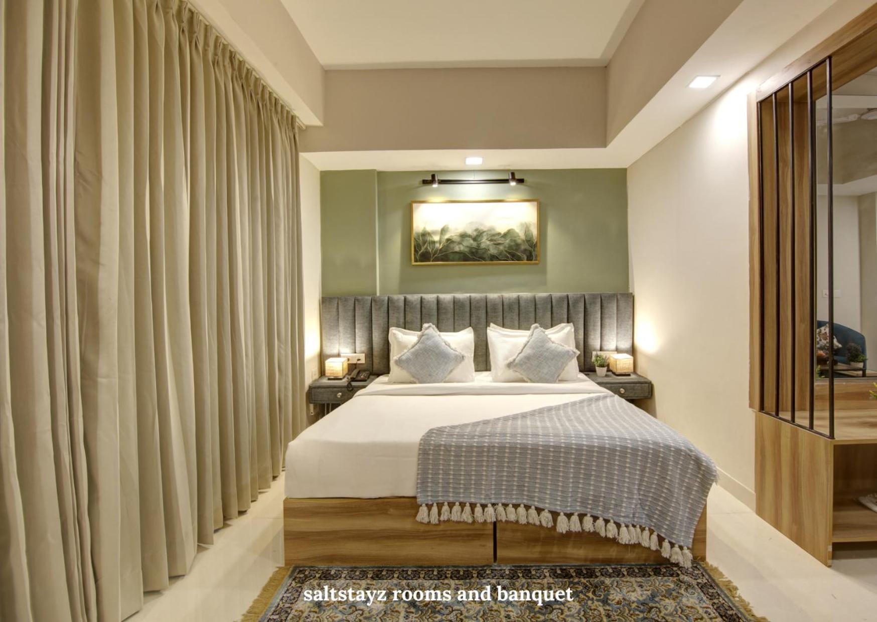 Saltstayz Premier Executive Serviced Apartment - Golf Course Extension Road Gurgaon Exterior foto