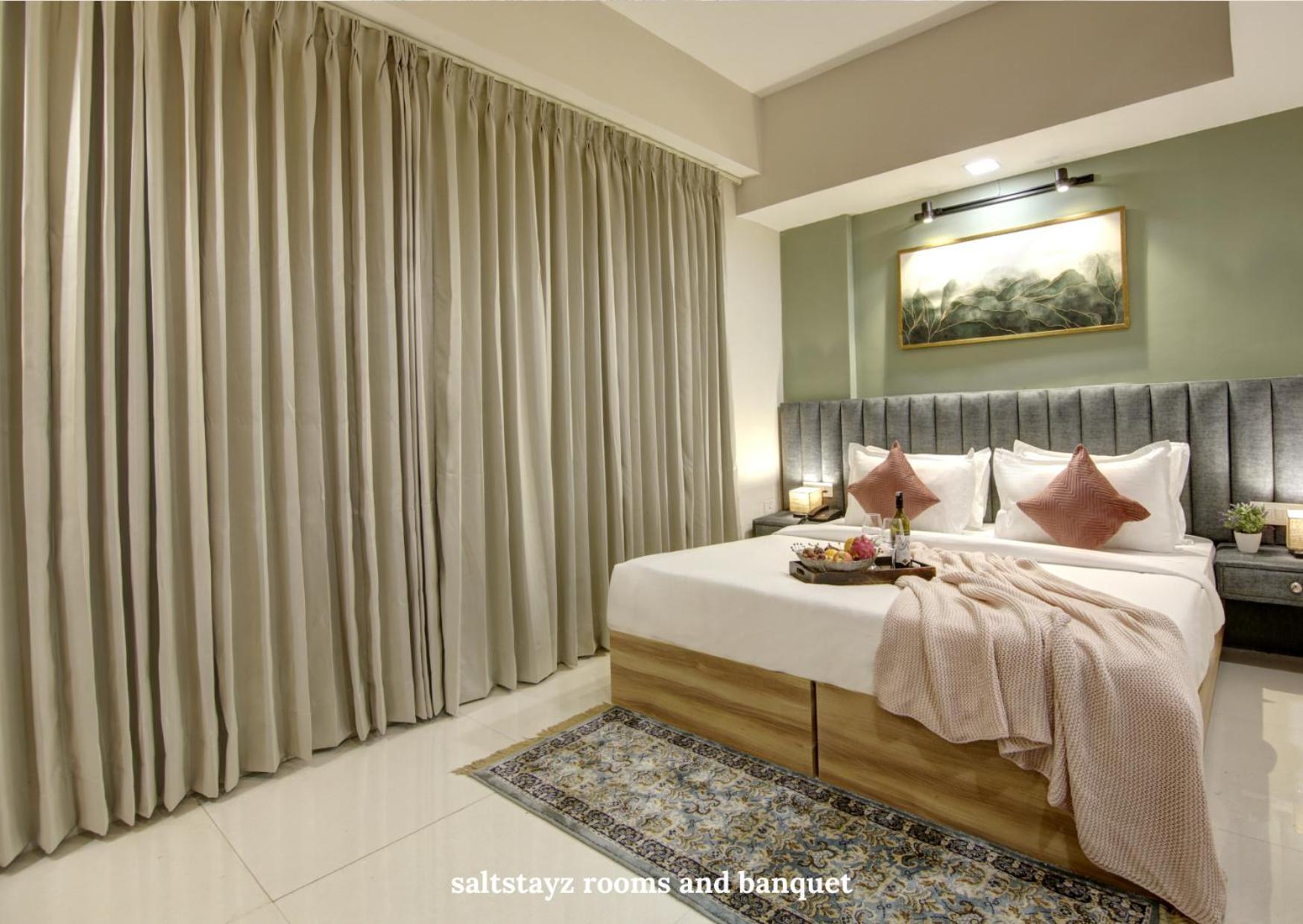 Saltstayz Premier Executive Serviced Apartment - Golf Course Extension Road Gurgaon Exterior foto