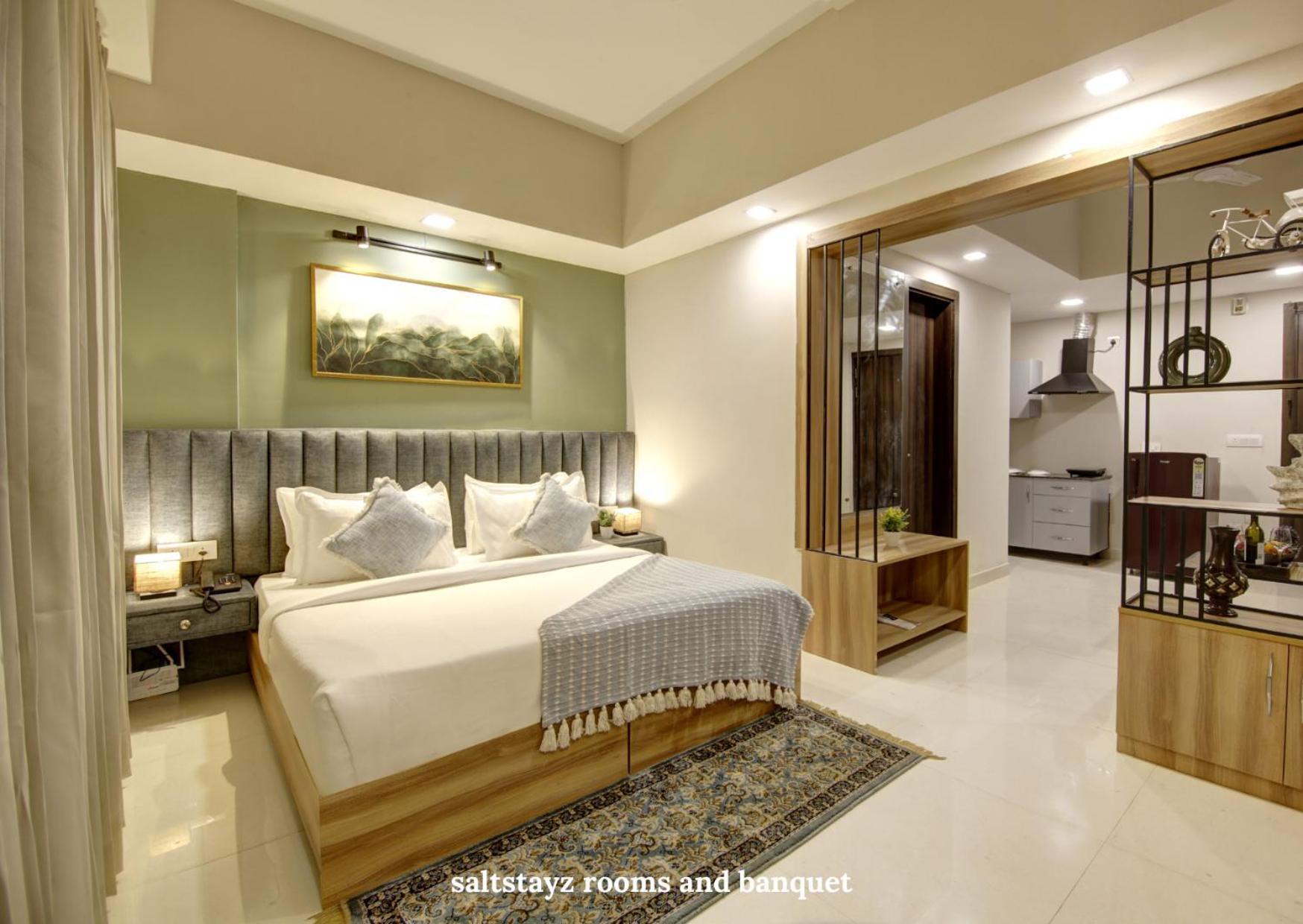 Saltstayz Premier Executive Serviced Apartment - Golf Course Extension Road Gurgaon Exterior foto