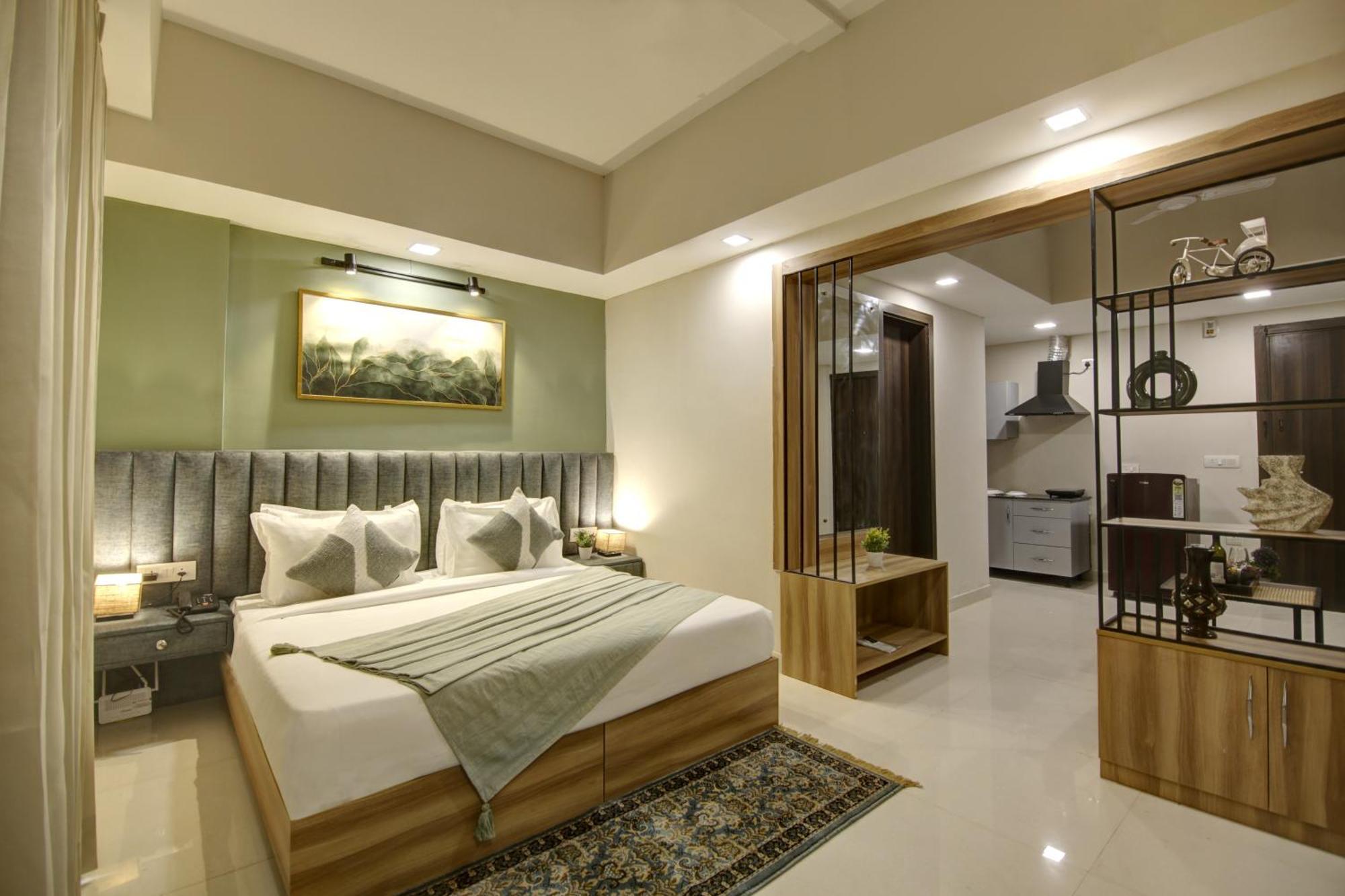 Saltstayz Premier Executive Serviced Apartment - Golf Course Extension Road Gurgaon Exterior foto